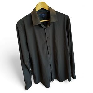 Nautica Men’s Black Button Down
